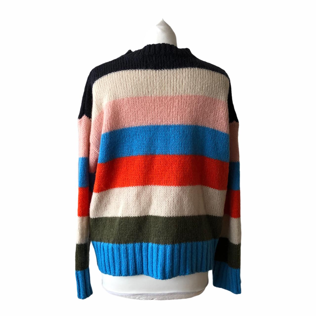 Urban Outfitters Mohair Multicolour Striped... Depop