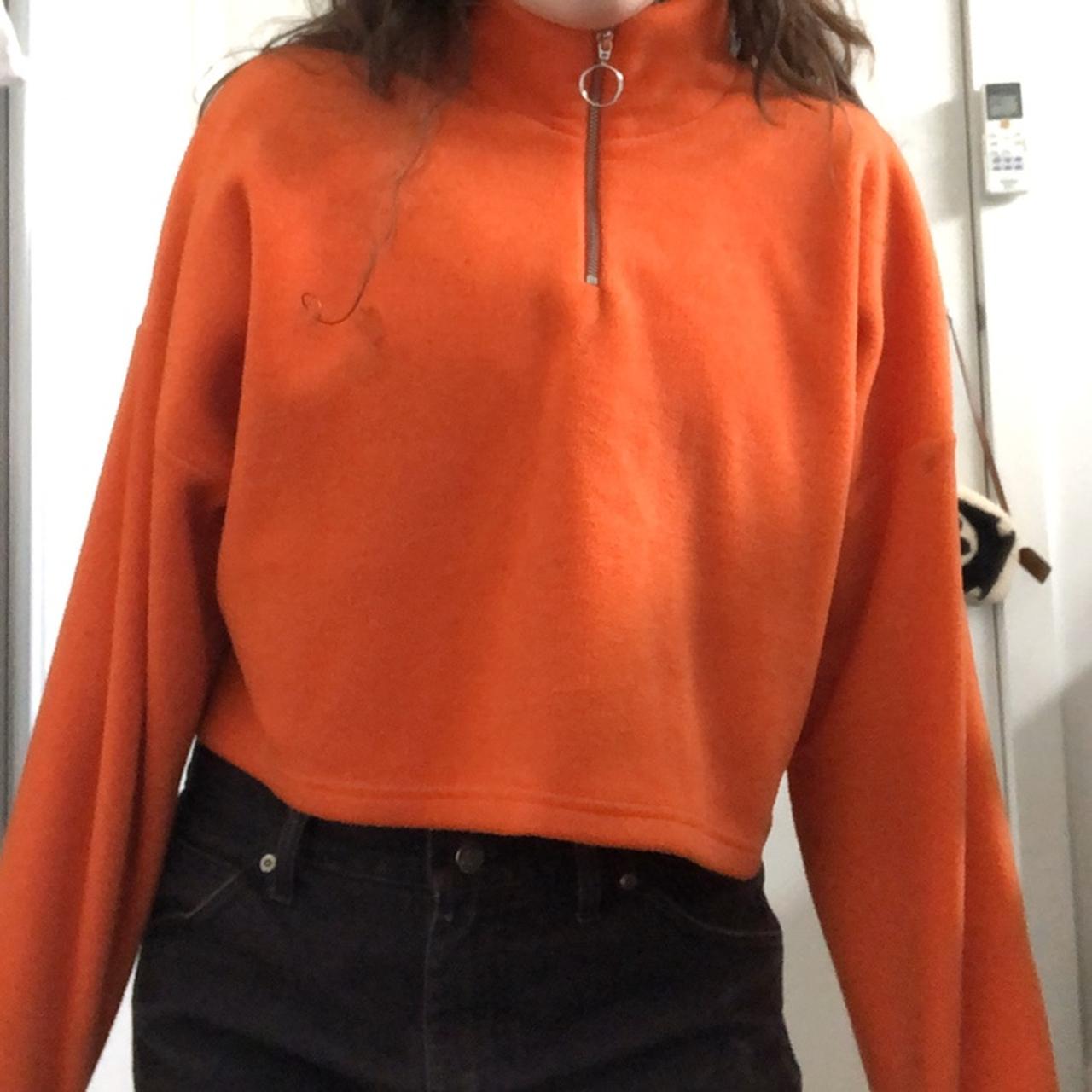 Urban outfitters outlet cropped fleece