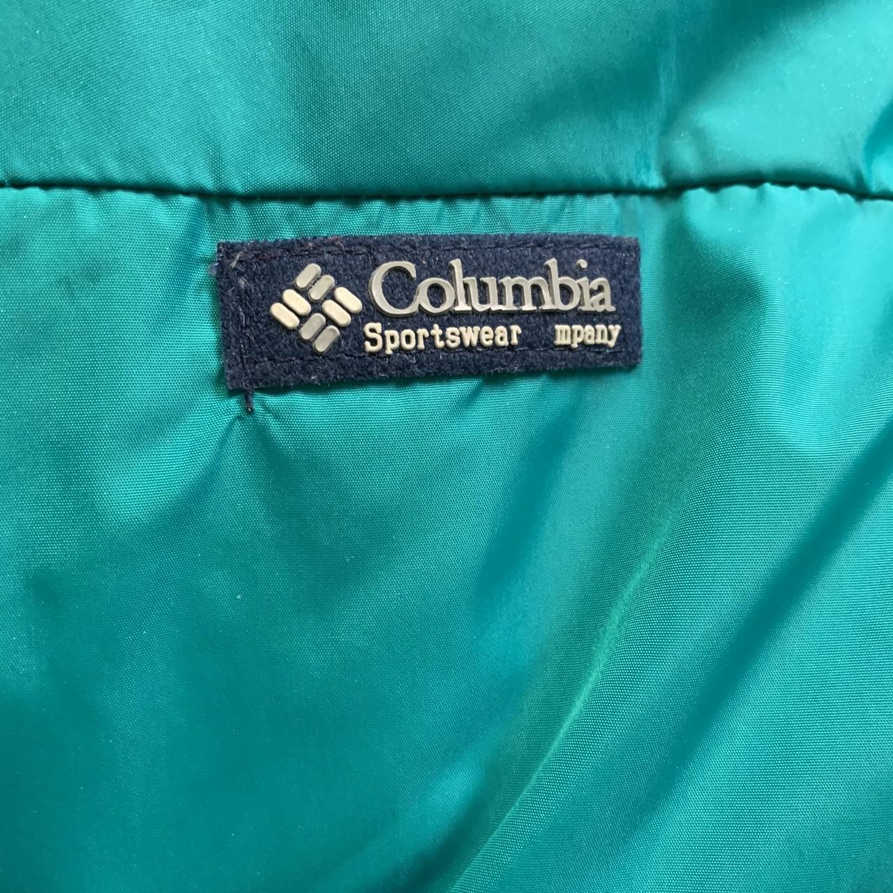 Vintage Columbia Reversible Coat Jacket Size XL - Depop