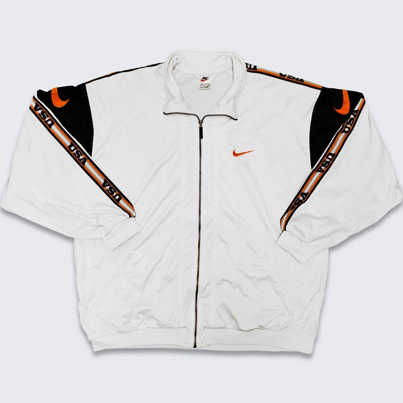 Nike Vintage 90s USA Track Jacket , White Color...