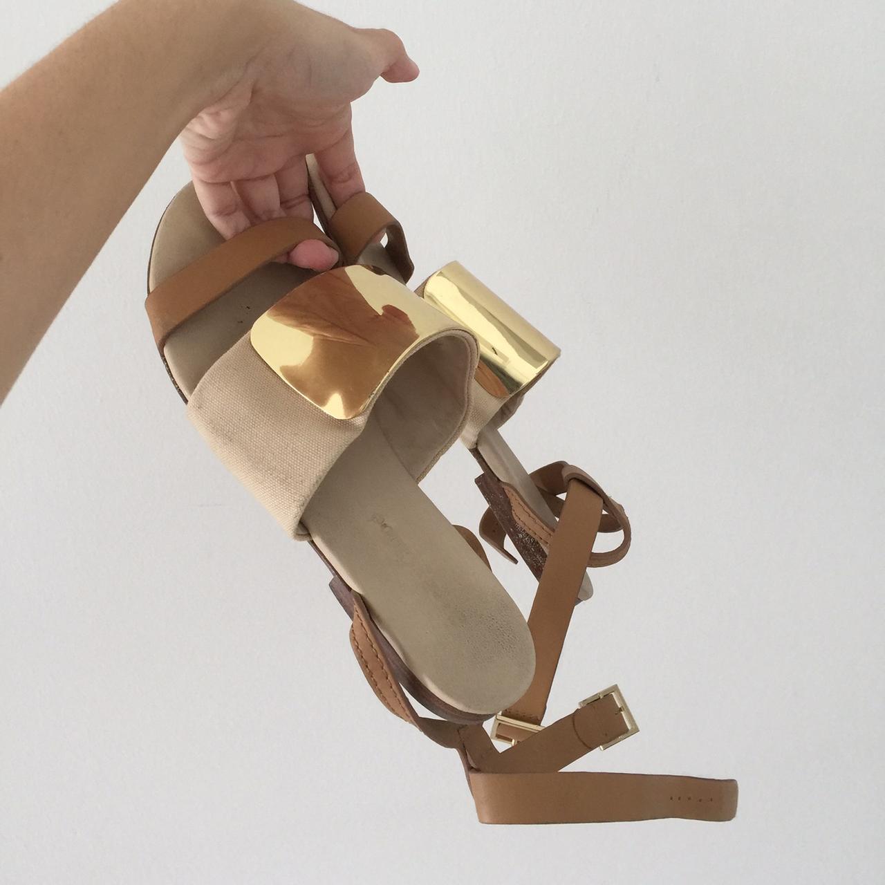 See by Chloé Women's Tan and Cream Sandals