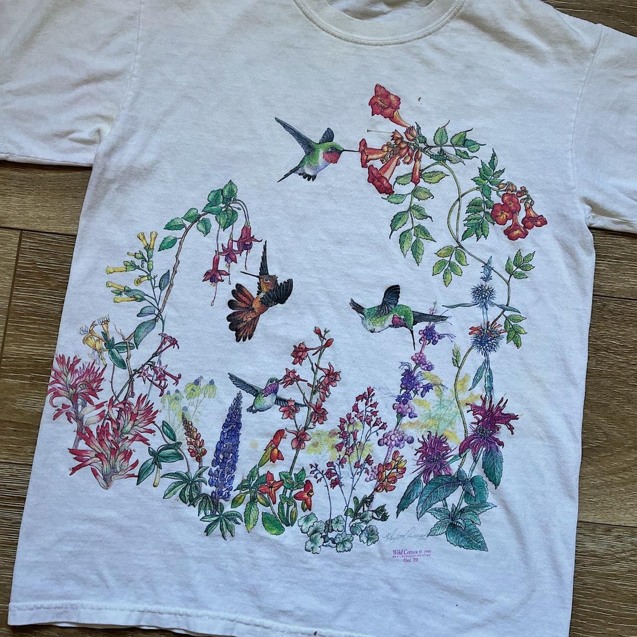 Delirious Flower T-shirt White – Folly What