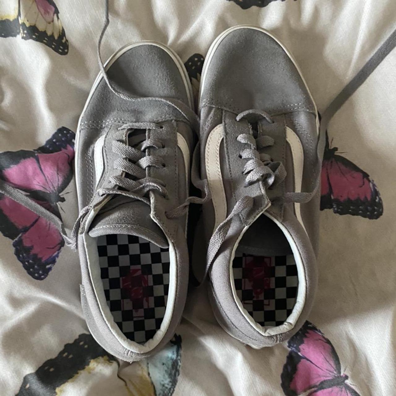 grey vans size 5