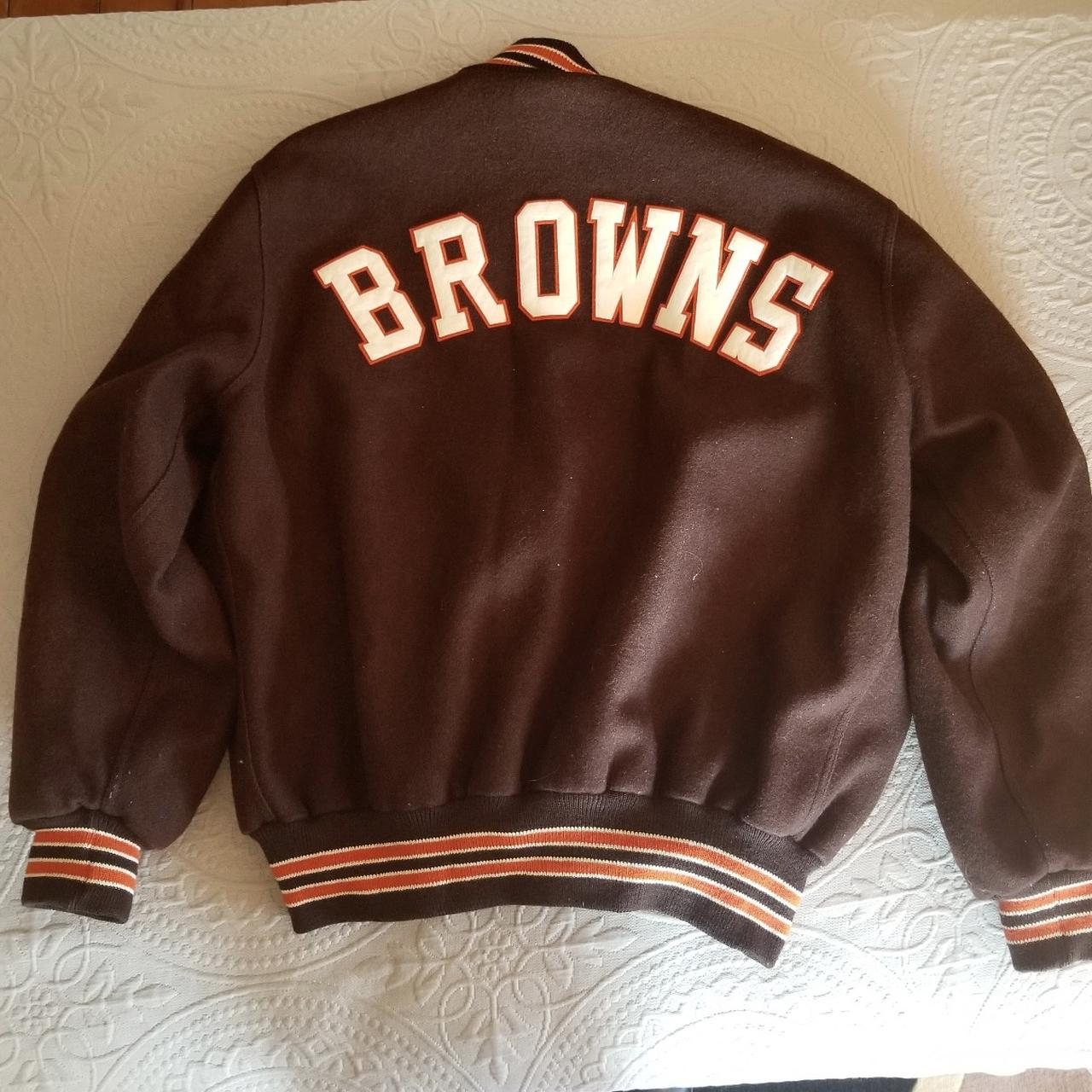 1950 Cleveland Browns Brown Jacket