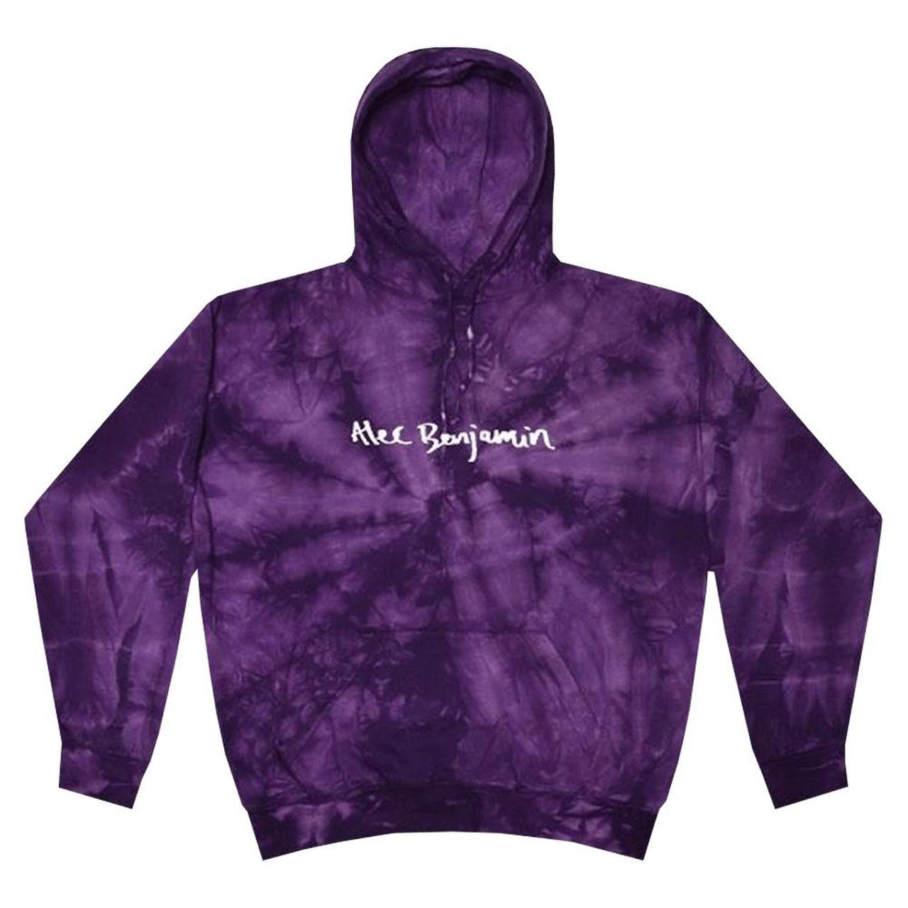 ALEC BENJAMIN LIMITED EDITION MERCH purple tie dye. Depop