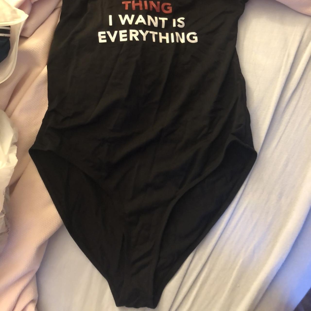 bodysuit/bathing suit🤍 cutest bodysuit that can be a... Depop