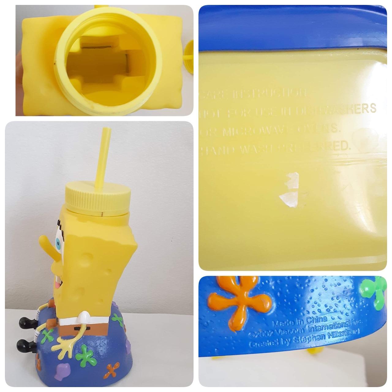 Spongebob Squarepants water bottle Size: - Depop