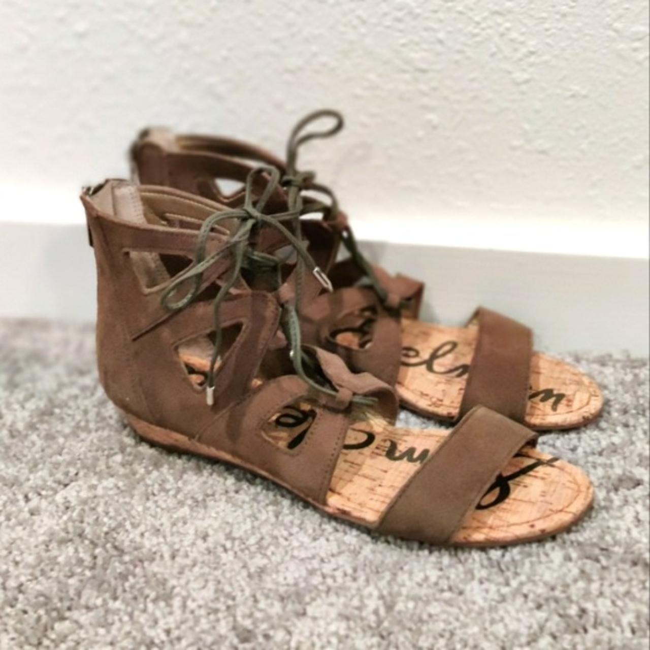 Sam edelman green on sale sandals