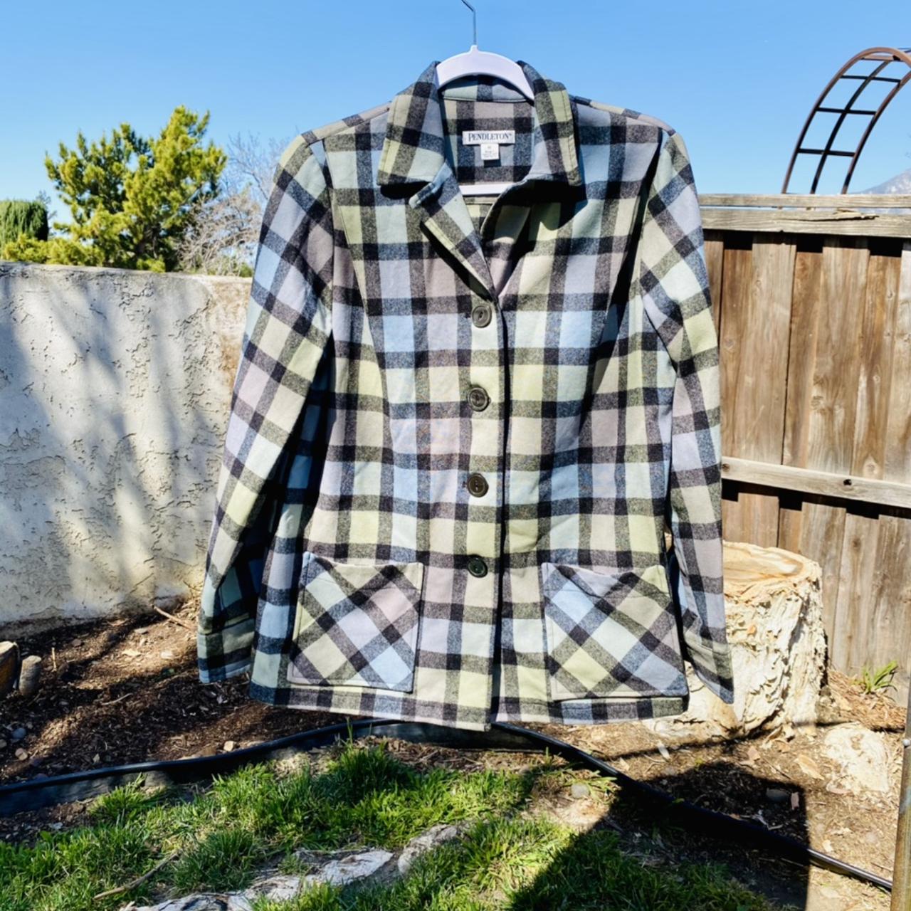 New England patriots, NFL plaid flannel shirt, short - Depop