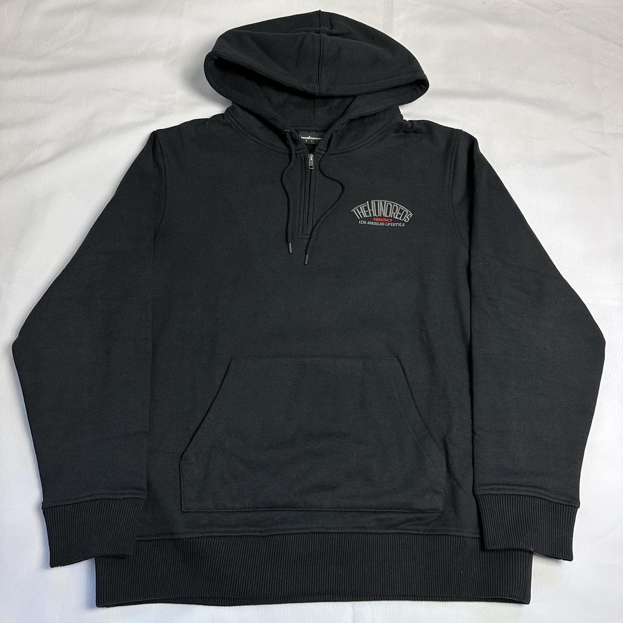 The Hundreds Men's Black and Red Sweatshirt