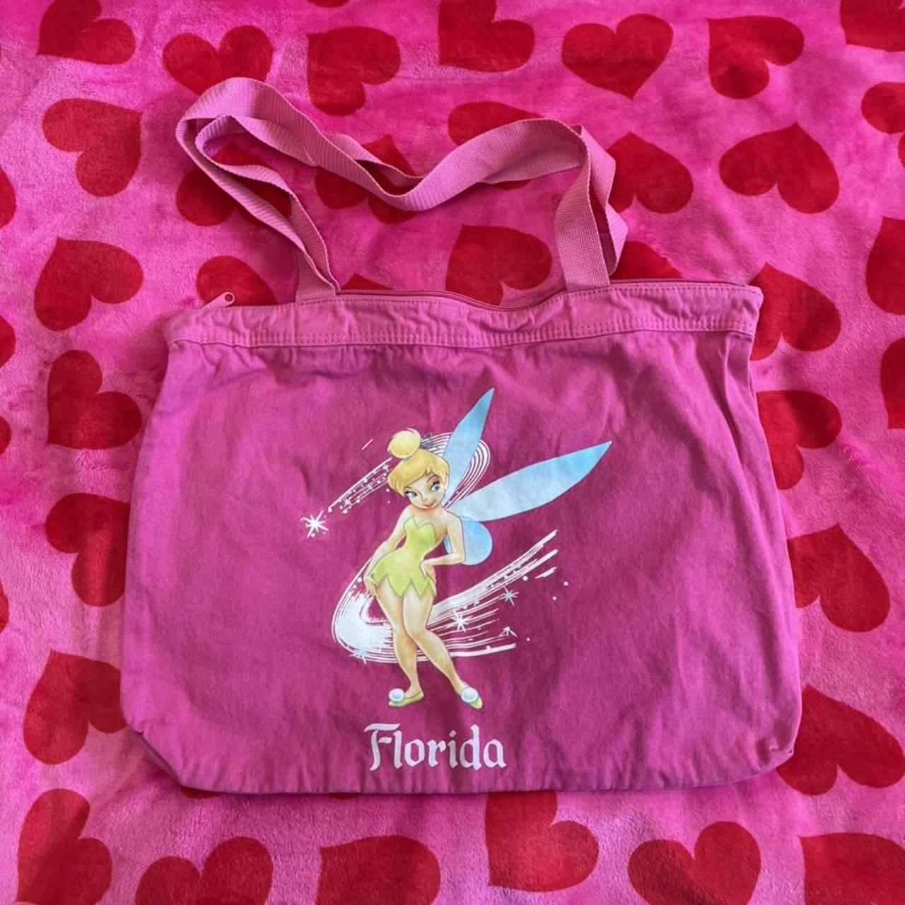 Disney Women's Pink and Green Bag