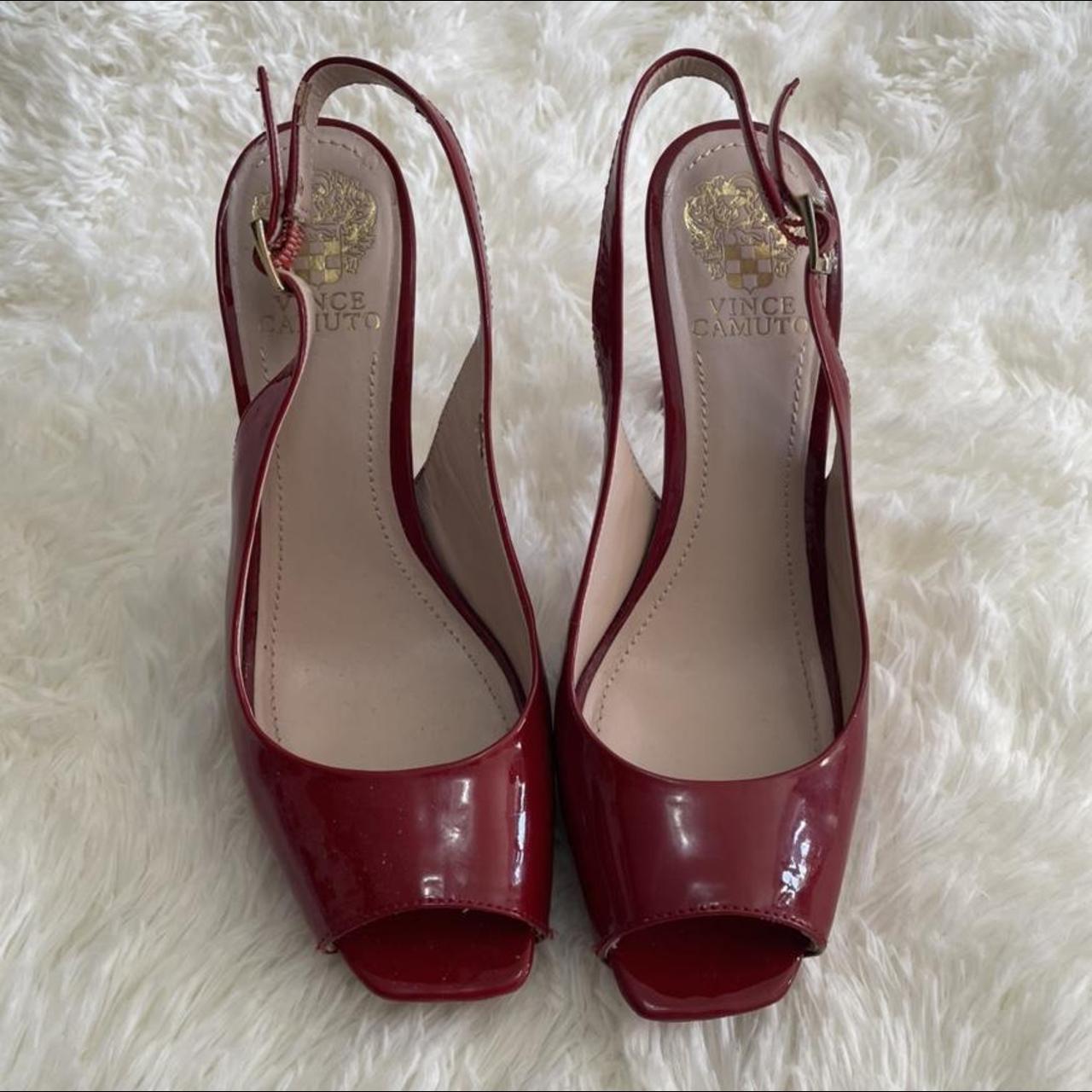 Vince Camuto Women's Red and Gold Courts