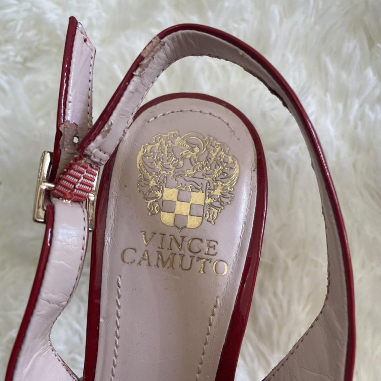 Vince Camuto Women's Red and Gold Courts (2)