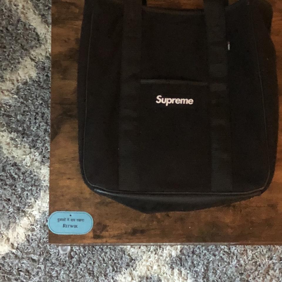 Supreme polartec tote black one size