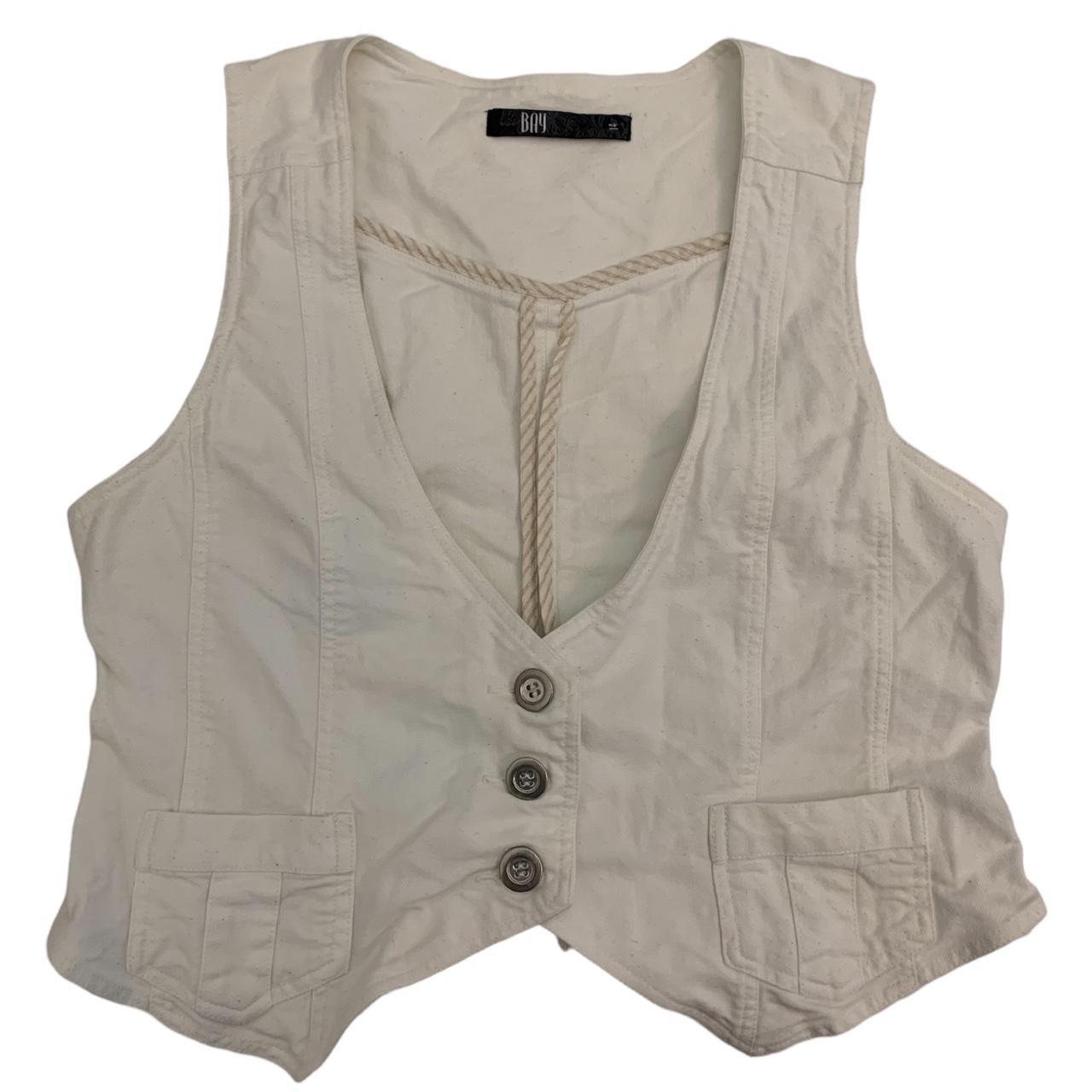 Women's White Vests-tanks-camis | Depop
