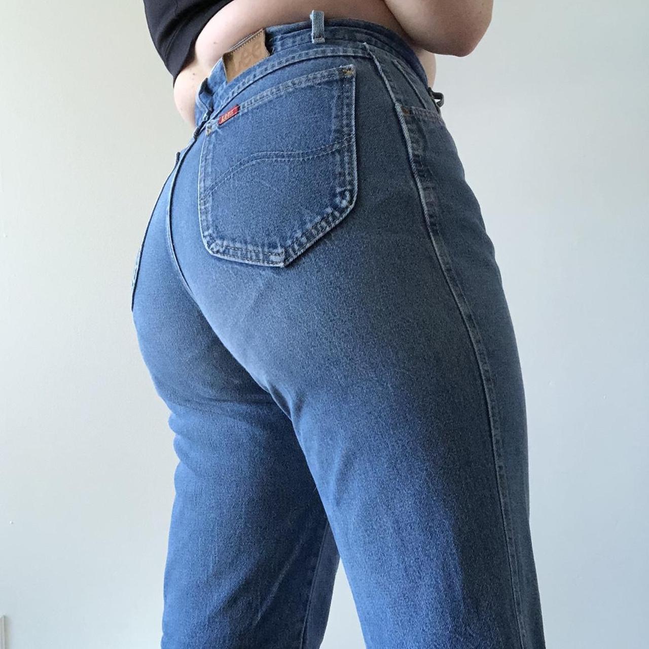 STORE COLSES 1/4/23!!! ☆ pleated lee mom jeans. ☆... - Depop