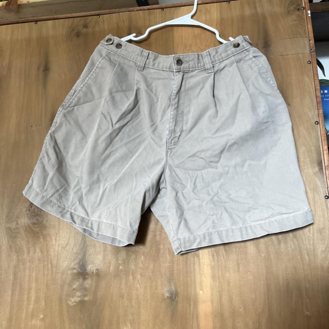 Chaps/dockers shorts w adjustable elastic waistband.... - Depop