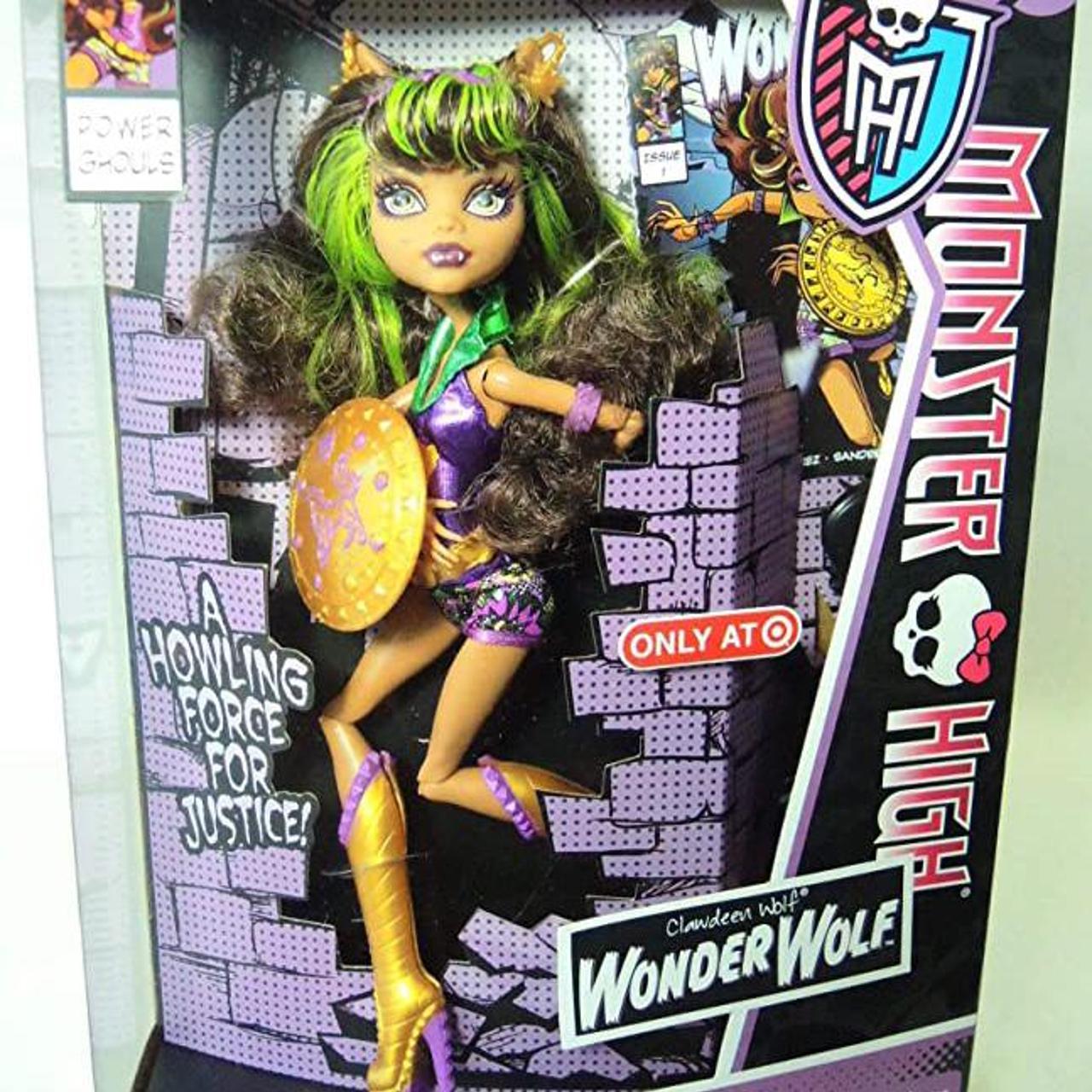 Monster High Power Ghouls Clawdeen Wolf Wonder Wolf 2012 Mattel #Y7299 -  We-R-Toys