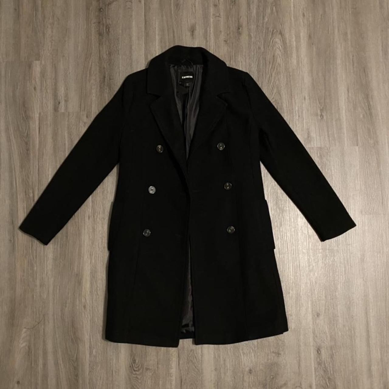 express wool blend coat