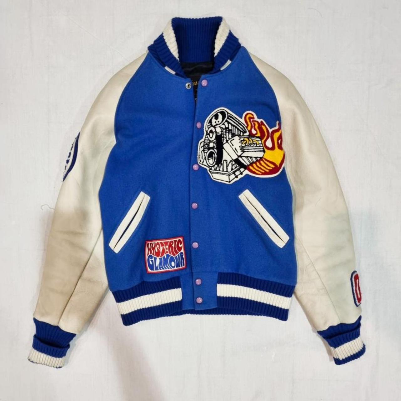Hysteric Glamour x Albion Varsity Jacket Made in | Depop Hysteric Glamour x Albion Varsity Jacket Made in | Depop