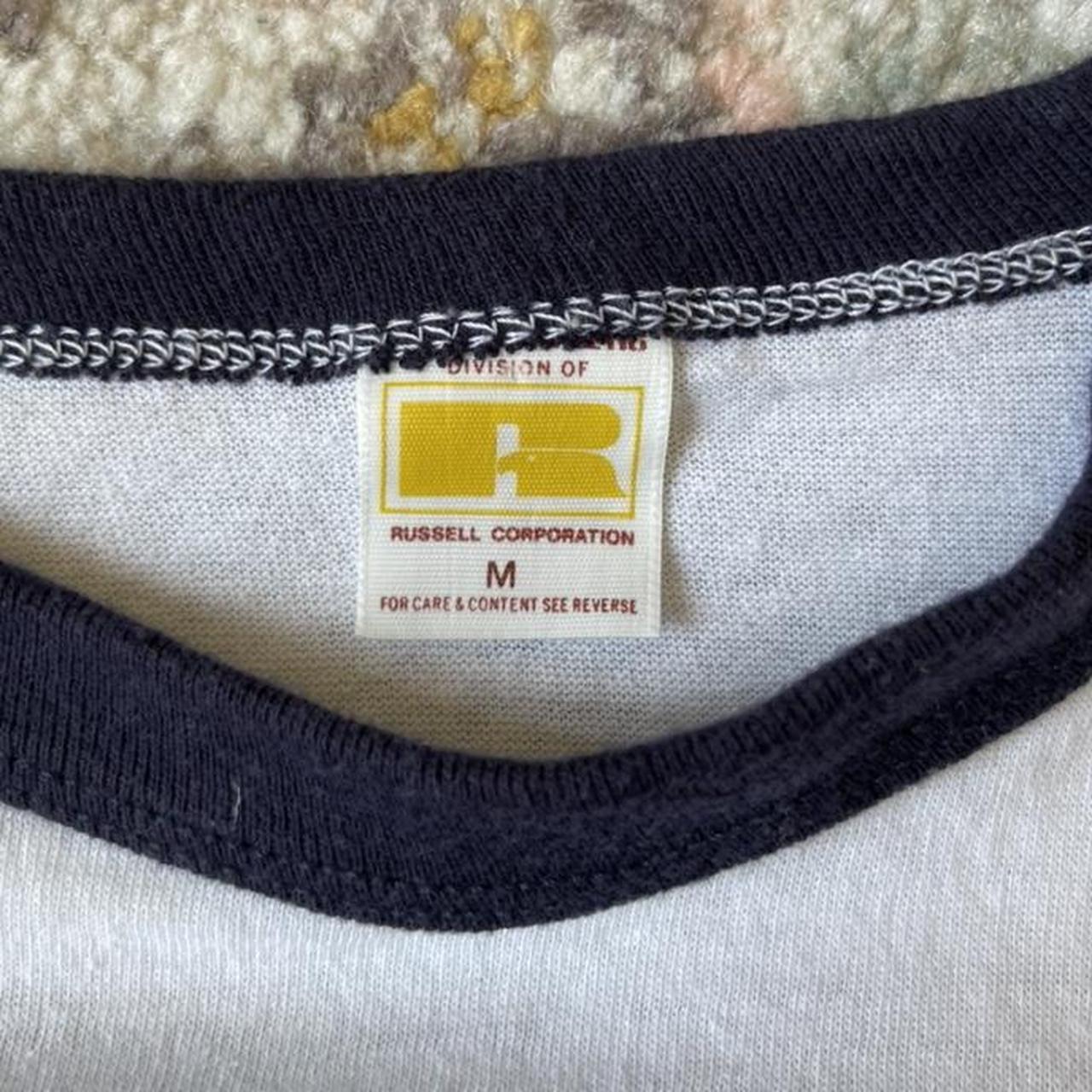 548 70's レアタグ RUSSELL SPORTS WEAR VTG 70s Russell Athletic 40 Feeling Sporty Tri-Blend Rayon
