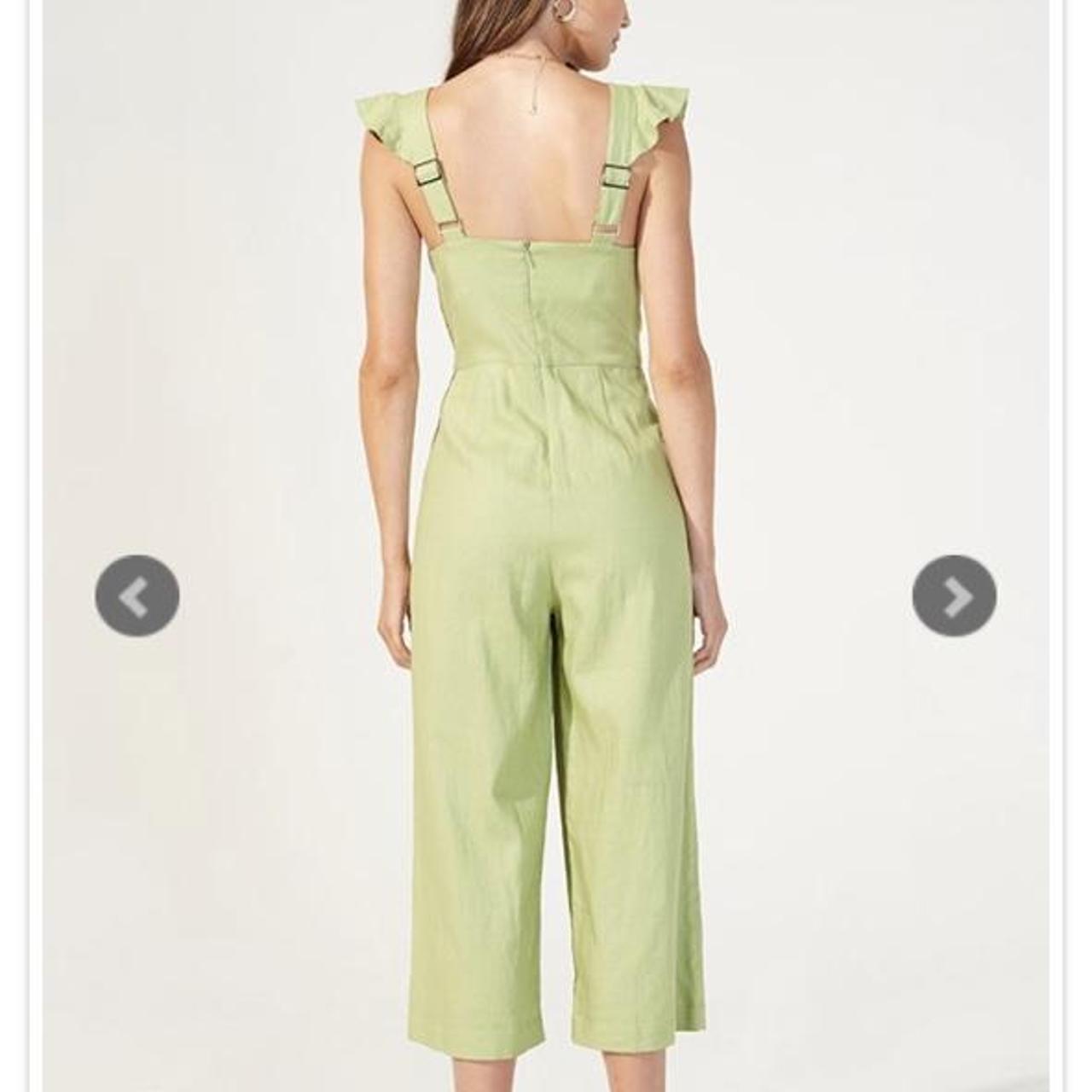 Minkpink cheap green jumpsuit