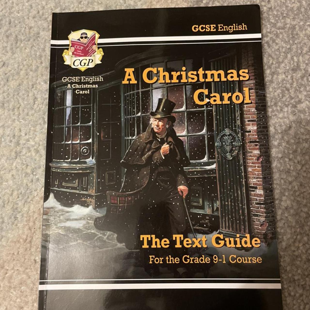 A Christmas Carol text guide for gcse english... - Depop