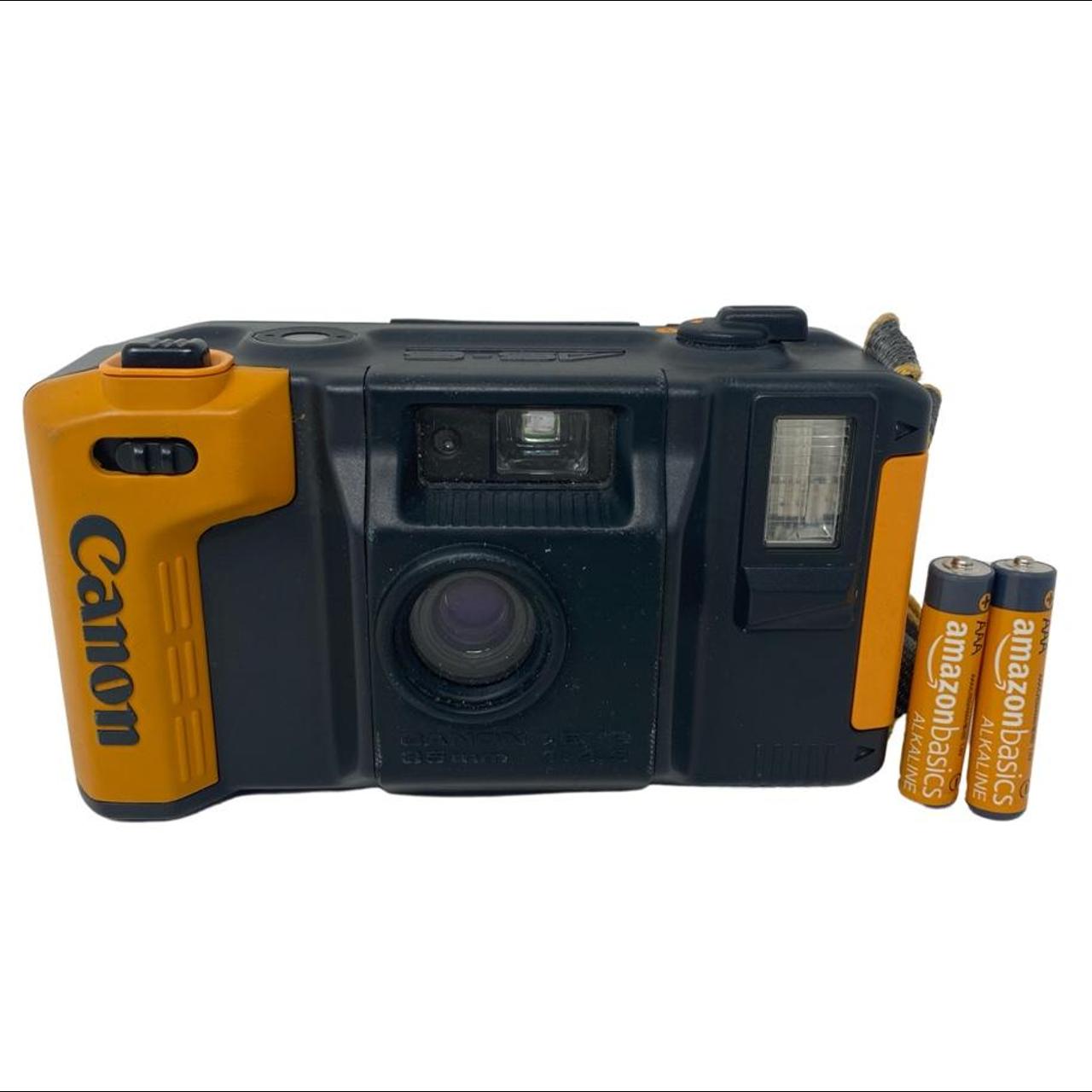 Canon Yellow and Black Camerasandaccessories Depop