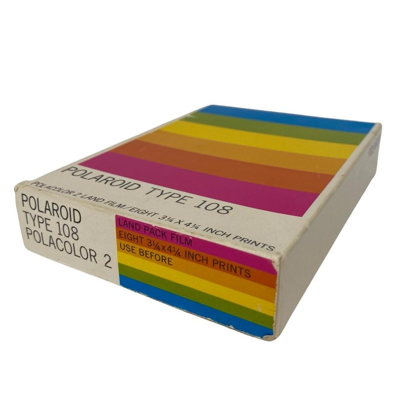 Polaroid 108 Film Polacolor Type 108 Polaroid Colorpack Film Type