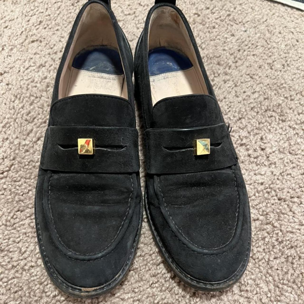 Stuart Weitzman Suede Loafers #shoes #work... - Depop