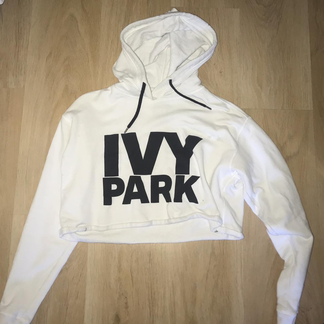 ivy park cropped hoodie size XXS worn once really