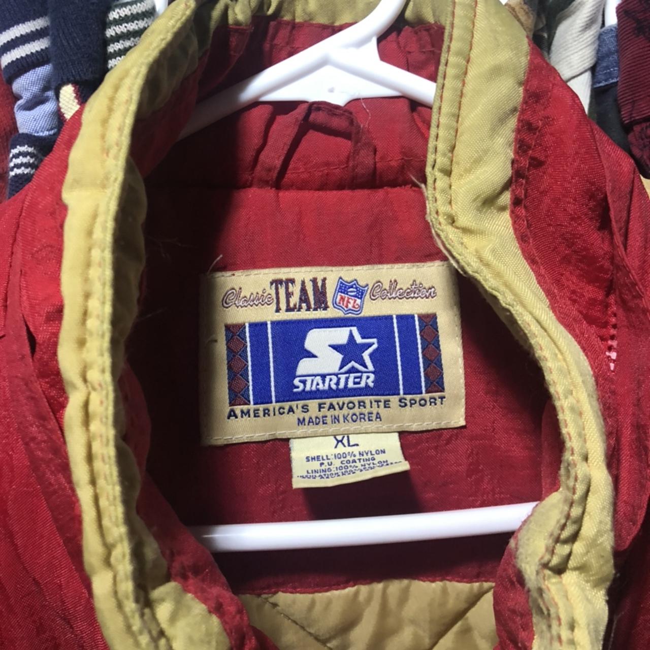 Vintage Starter Pro Line SF 49ers Sweatshirt Size - Depop