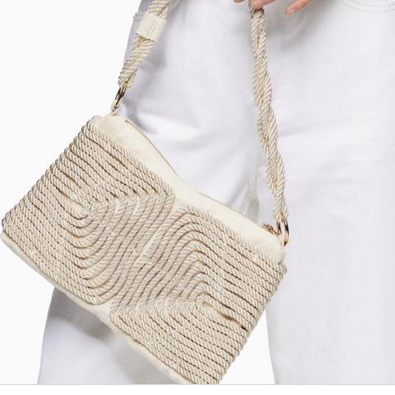 Topshop String Shoulder Bag Rhinestone Evening Bag For Women