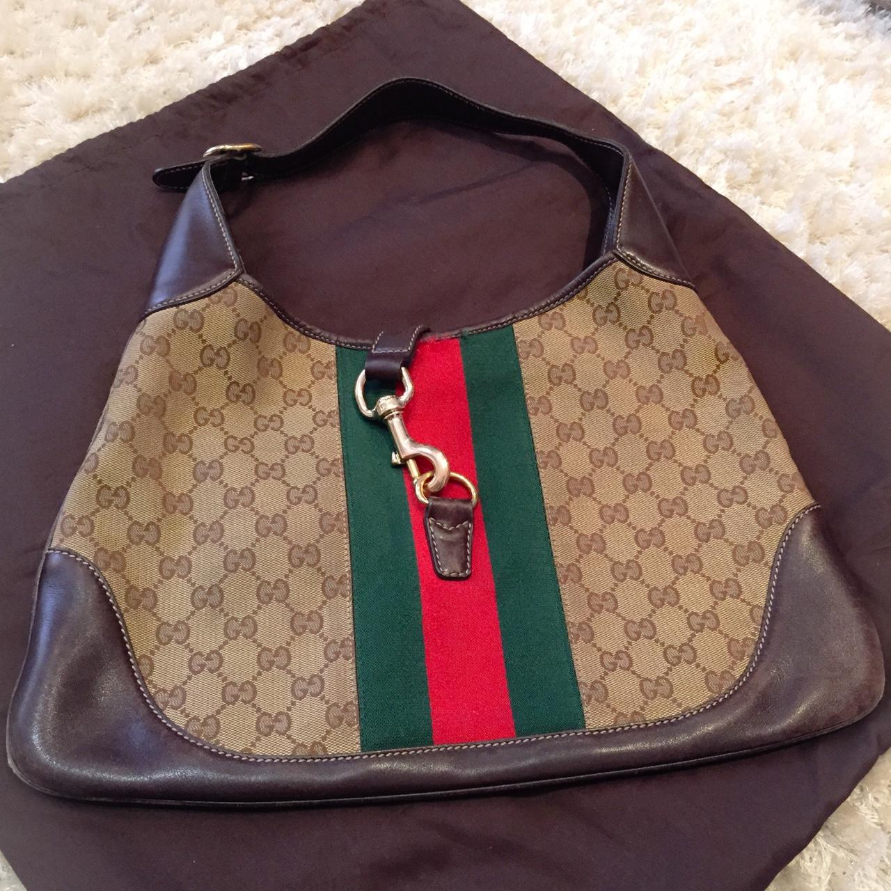 Vendo borsa originale Gucci modello Jackie. | Colore... - Depop