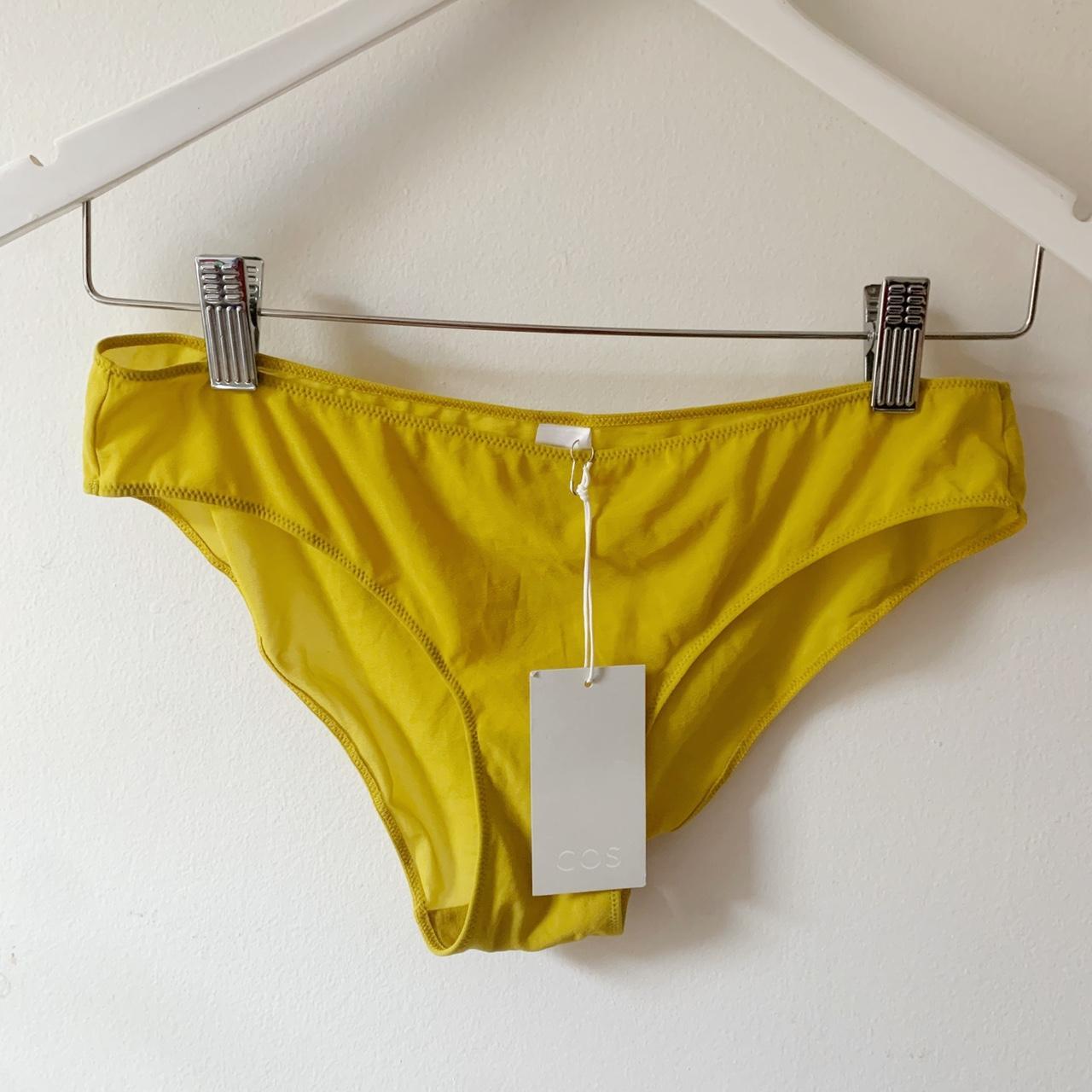 COS mustard yellow underwear New with tags Soft... Depop