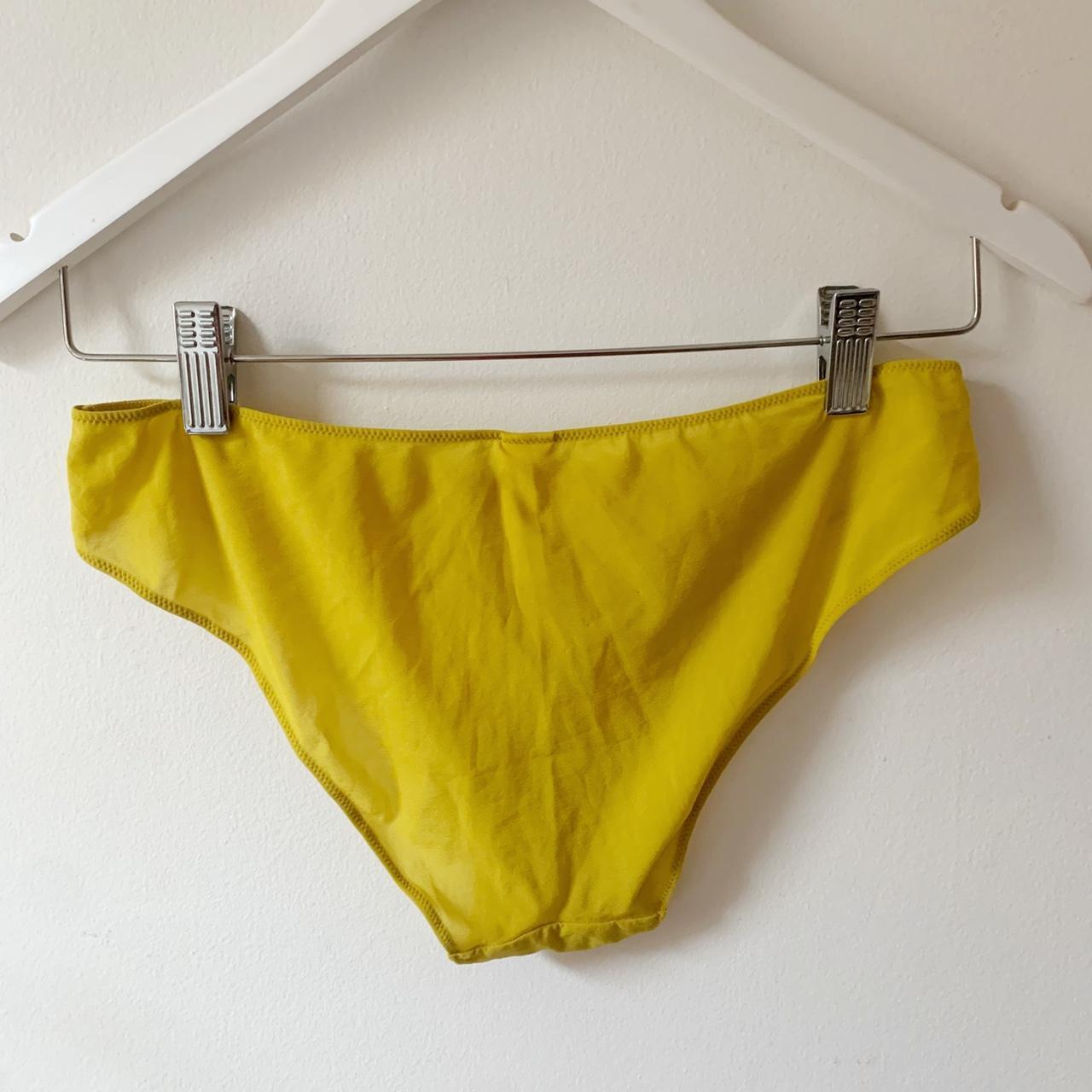 COS mustard yellow underwear New with tags Soft... - Depop