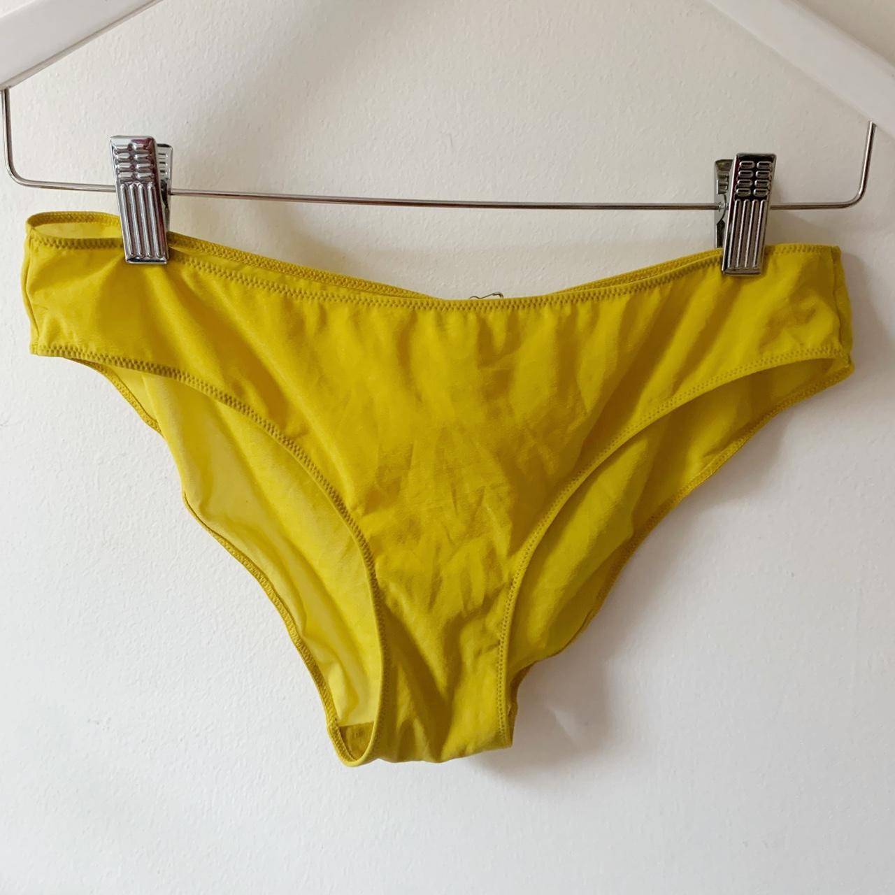 COS mustard yellow underwear New with tags Soft... Depop