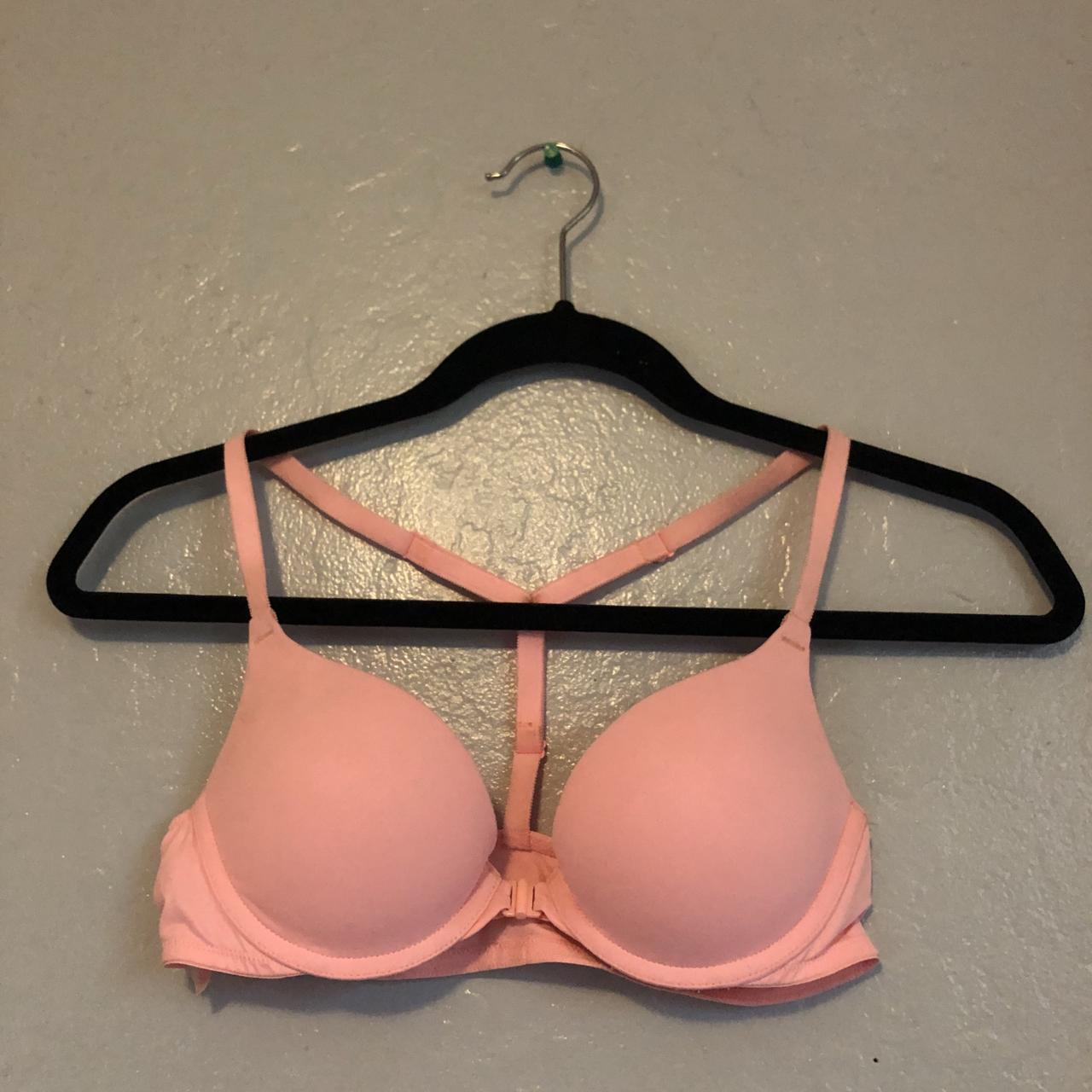 Victoria's Secret Pink bra. Amazing condition, worn - Depop