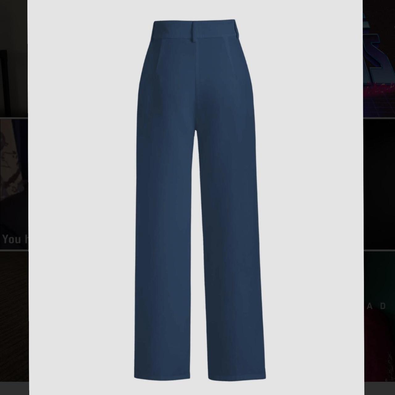 Blue pants from Cider, XS, never worn with tags... Depop