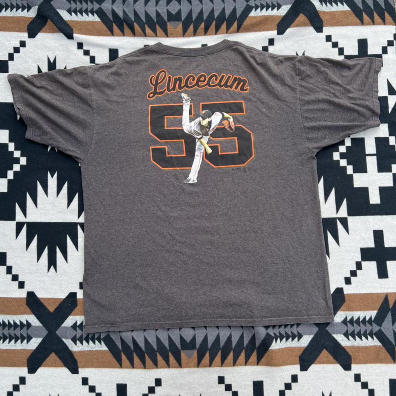 Tim Lincecum x San Francisco Giants baseball shirt - Depop