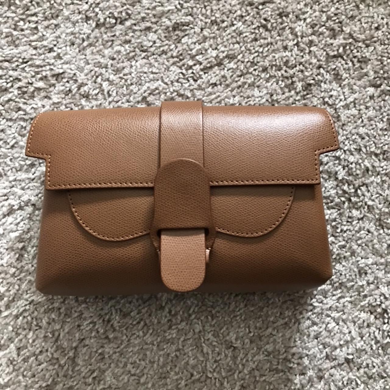 Senreve Aria Belt Bag (Pebbled Leather Cream)