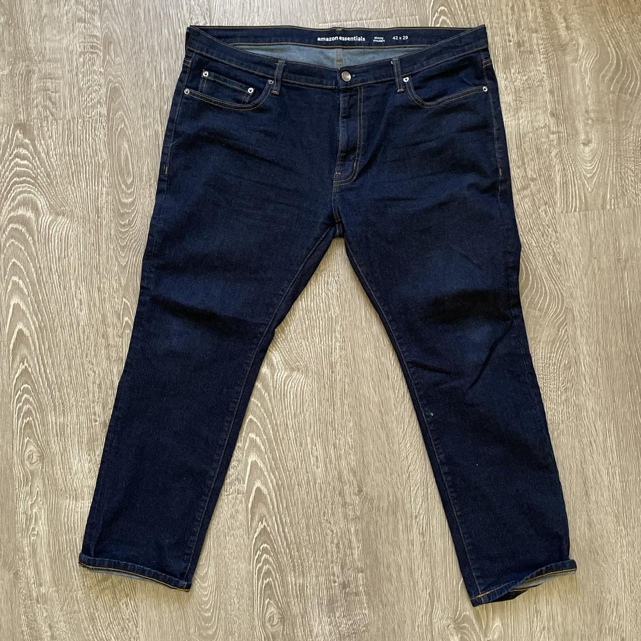 Amazon Skinny fit jeans Used once Size:... - Depop