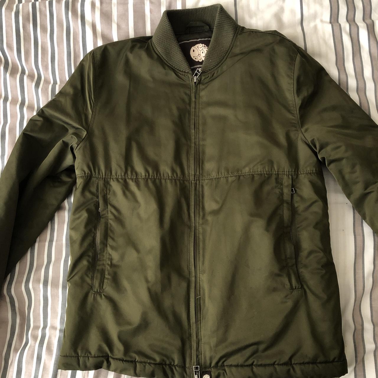 pretty green bomber jacket