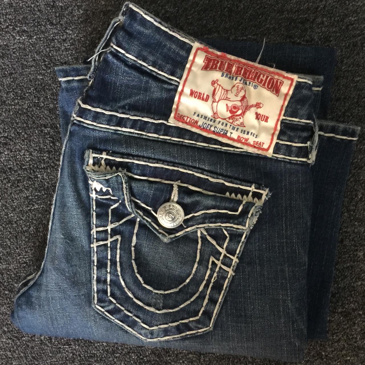Earl Jeans Juniors' 13 Mid Rise Boot Cut Embellished - Depop