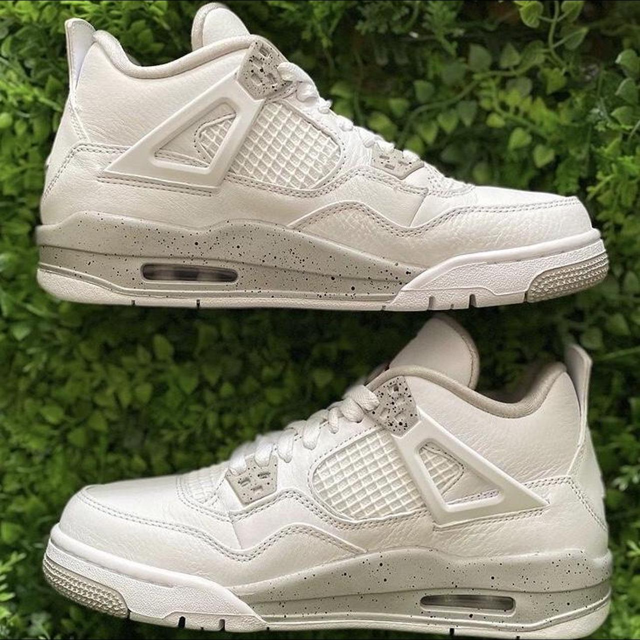 Jordan 4 Oreo white AVAILABLE NOW 📦 NEXT DAY... - Depop