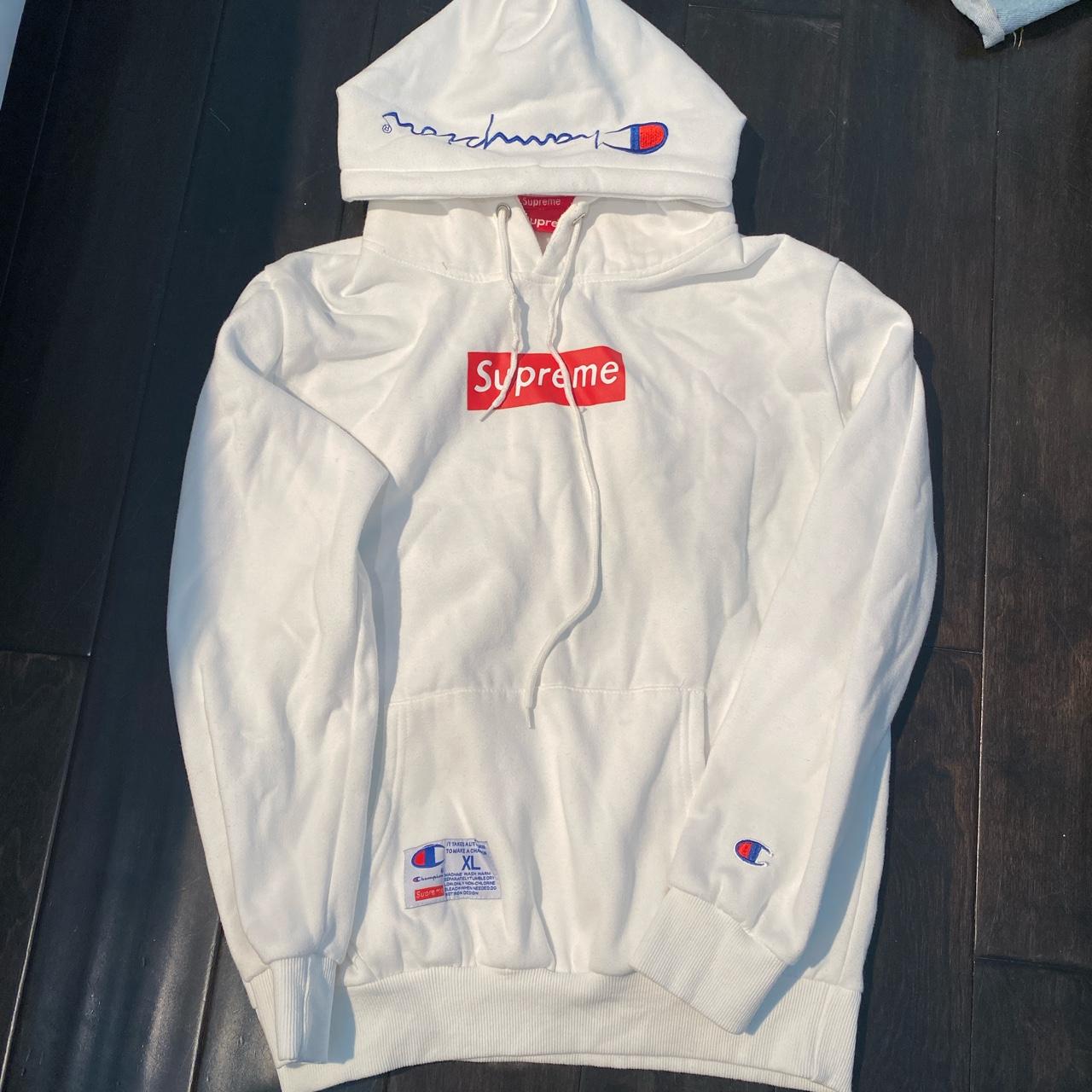 Supreme Hoodie Brand new never worn - Depop