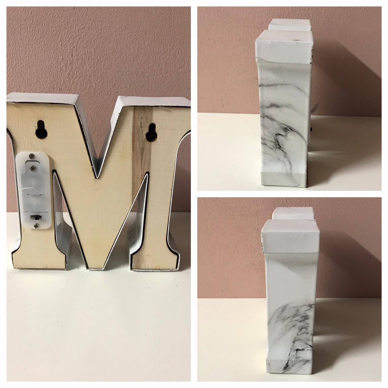Product Image 3 - Typo Marble Design “M” Marquee