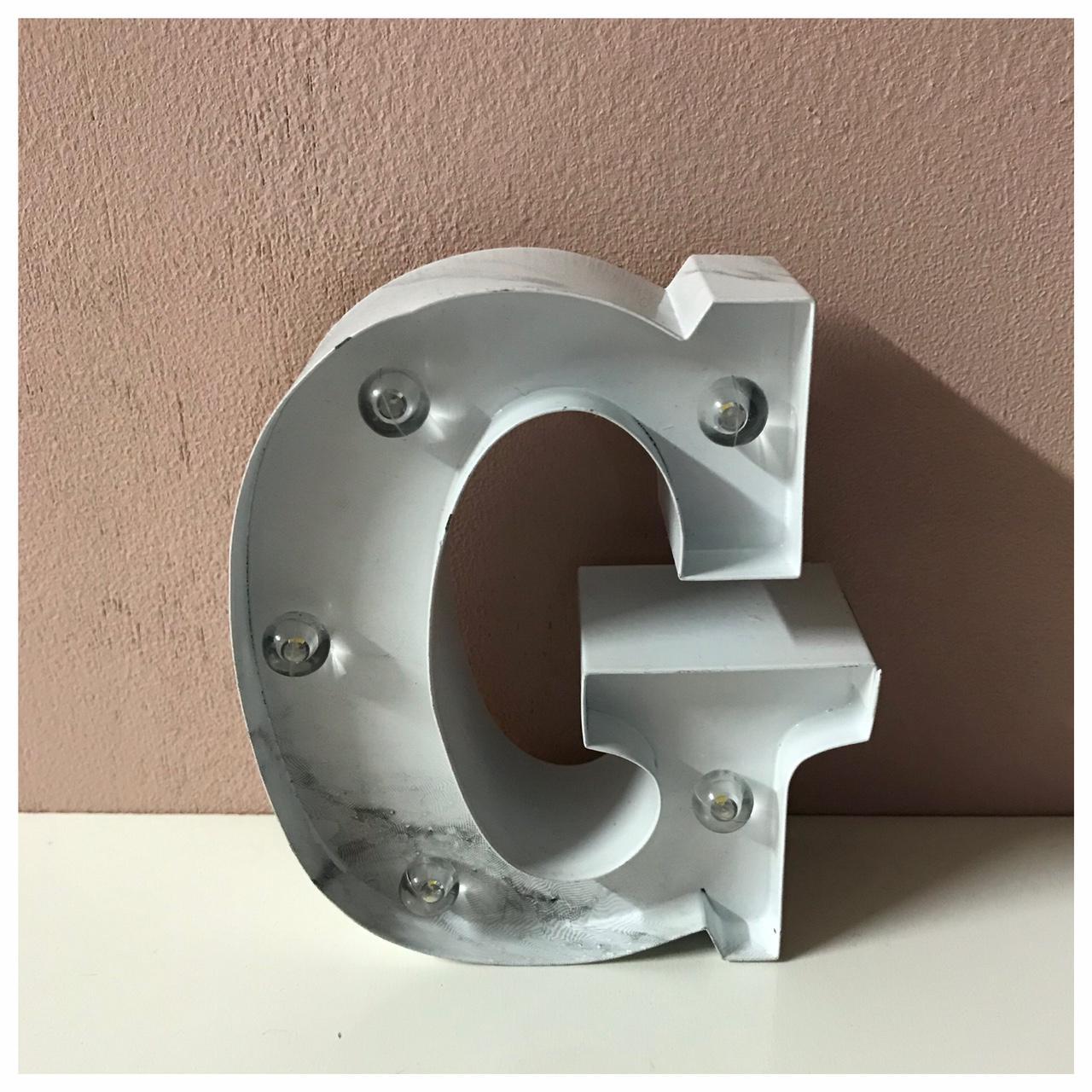Product Image 1 - Typo Marble Design “G” Marquee