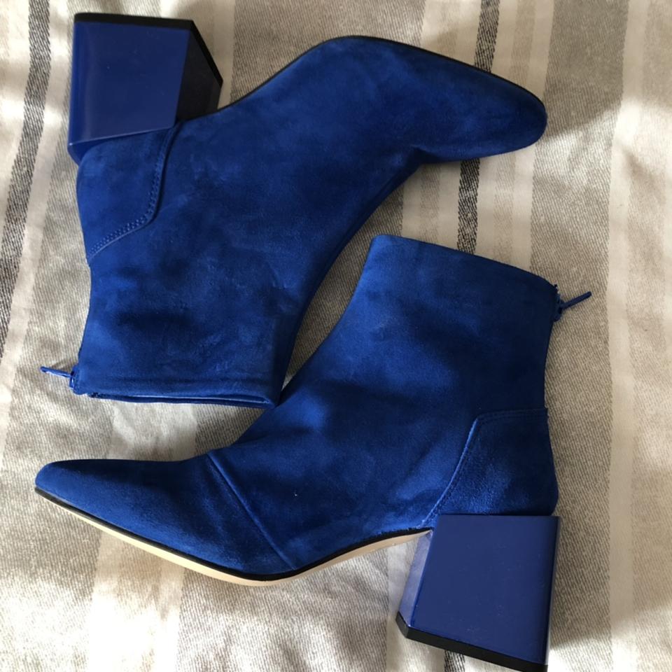 cobalt blue boots