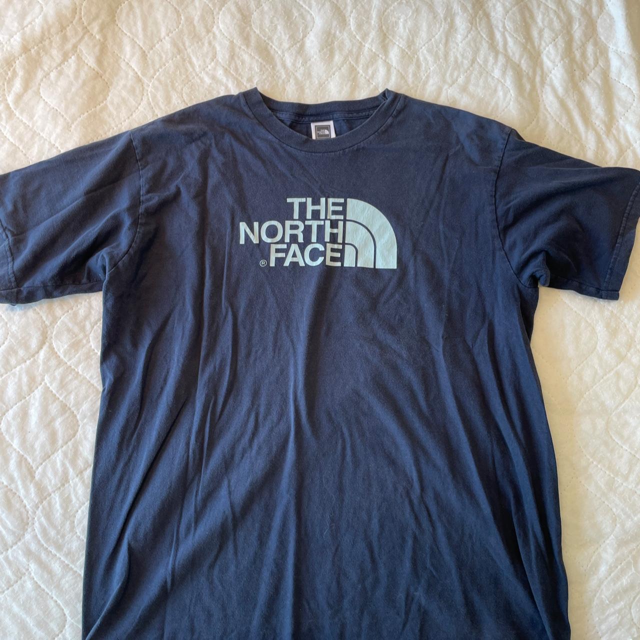 Vintage North Face Graphic T-Shirt - Men's Large -... - Depop